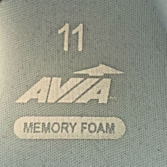 Avia Light Blue Memory Foam Lightweight Knit Sneakers Women's 11 Lace Up Low Top - Picture 10 of 10